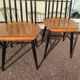 Set of 4 Scandinavian Chairs Fanett by Ilmari Tapiovaara, 60s