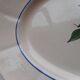 Plat ovale en faïence "Digoin"