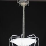 Art Decò Barovier e Toso "Fountain" Murano Glass Chandelier, 1950