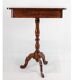 Side Table on a Mahogany Pillar from Around the Year 1850s