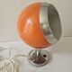 Orange Ball Lamp - Space Age - 1970s