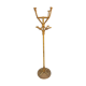 Rattan coat rack