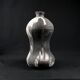 Vase bouteille en céramique Raku signé Kamel Boubekeur