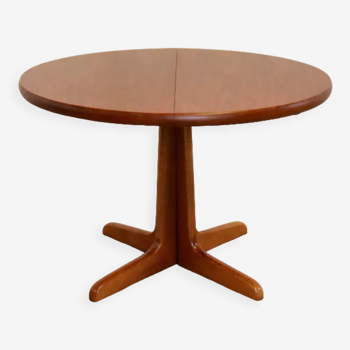 Danish design round dining table 2x extendable 'grachenbach'