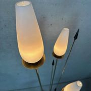 Lampadaire en laiton vintage – Lunel