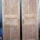 Pair of old doors haired