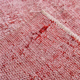 Pale red modern vintage rug