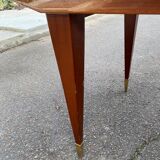 Table à manger scandinave extensible bois et palissandre laquée 230cm