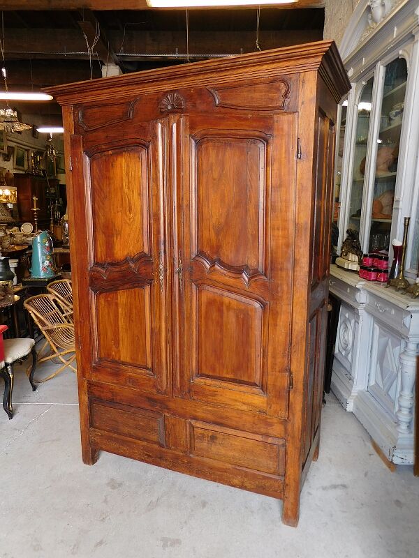Cabinet 2 doors transition of the xviii century