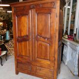 Armoire 2 portes transition du xviii ème siecle