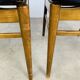 Paire de chaises scandinaves années 60