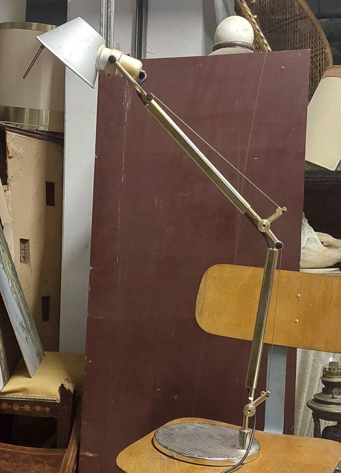 Artemide Tolomeo lampe de table aluminium design vintage modernariato