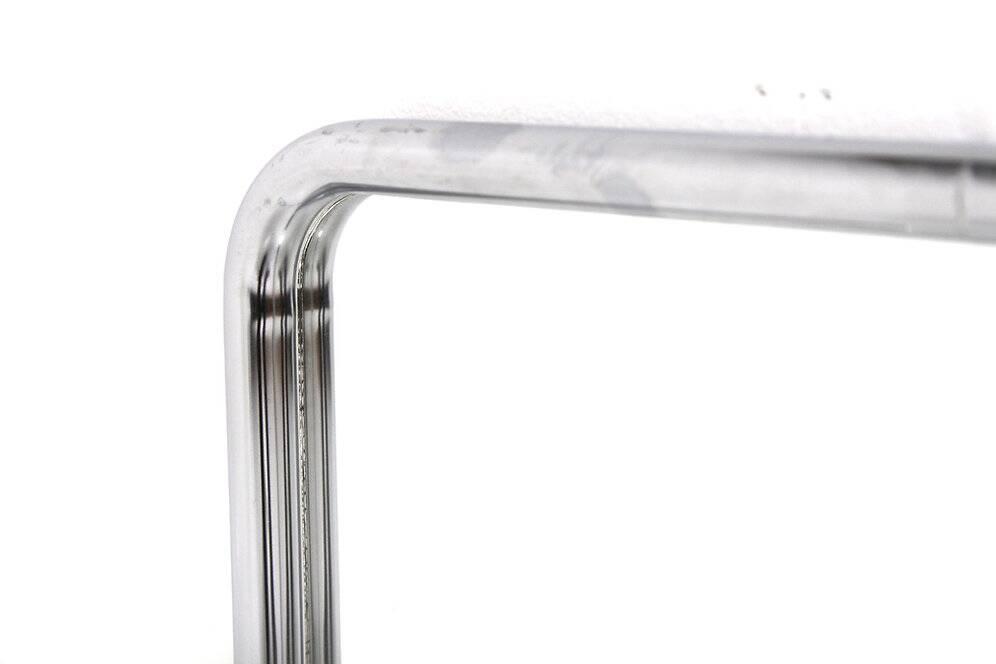 Scandinavian metal mirror, Sweden 1980, 60 x 60cm