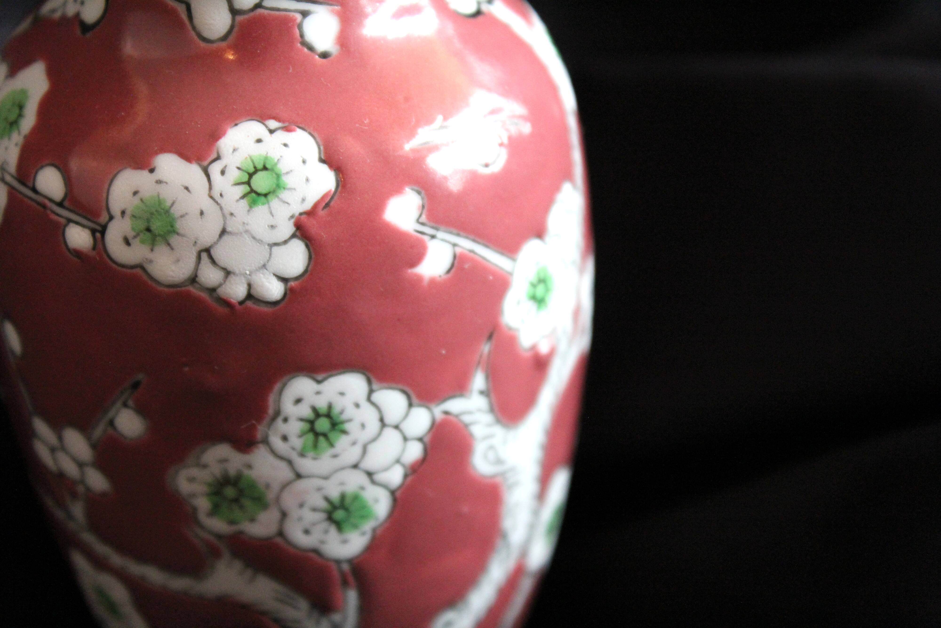 Chinese vase flower patterns