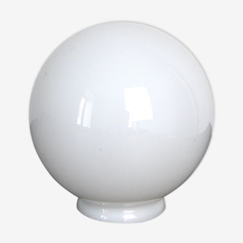 Globe en verre blanc ø17 cm