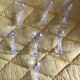 7 flutes champagne leg crystal dig