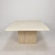 Italian Travertine Coffee Table, 1980s