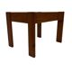 Vintage set of 3 side tables nesting pine wood 60s