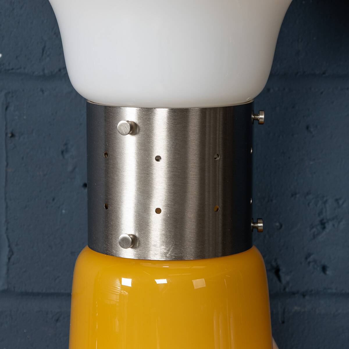 CONTEMPORARY 21stC ITALIAN BIRILLO TABLE / FLOOR LAMP OF RECENT PRODUCTION