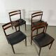 4 chairs by Henry Rosengren for Brande Denmark 60