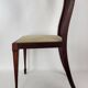 Chaise anglaise à barrettes Pieds "sabre"