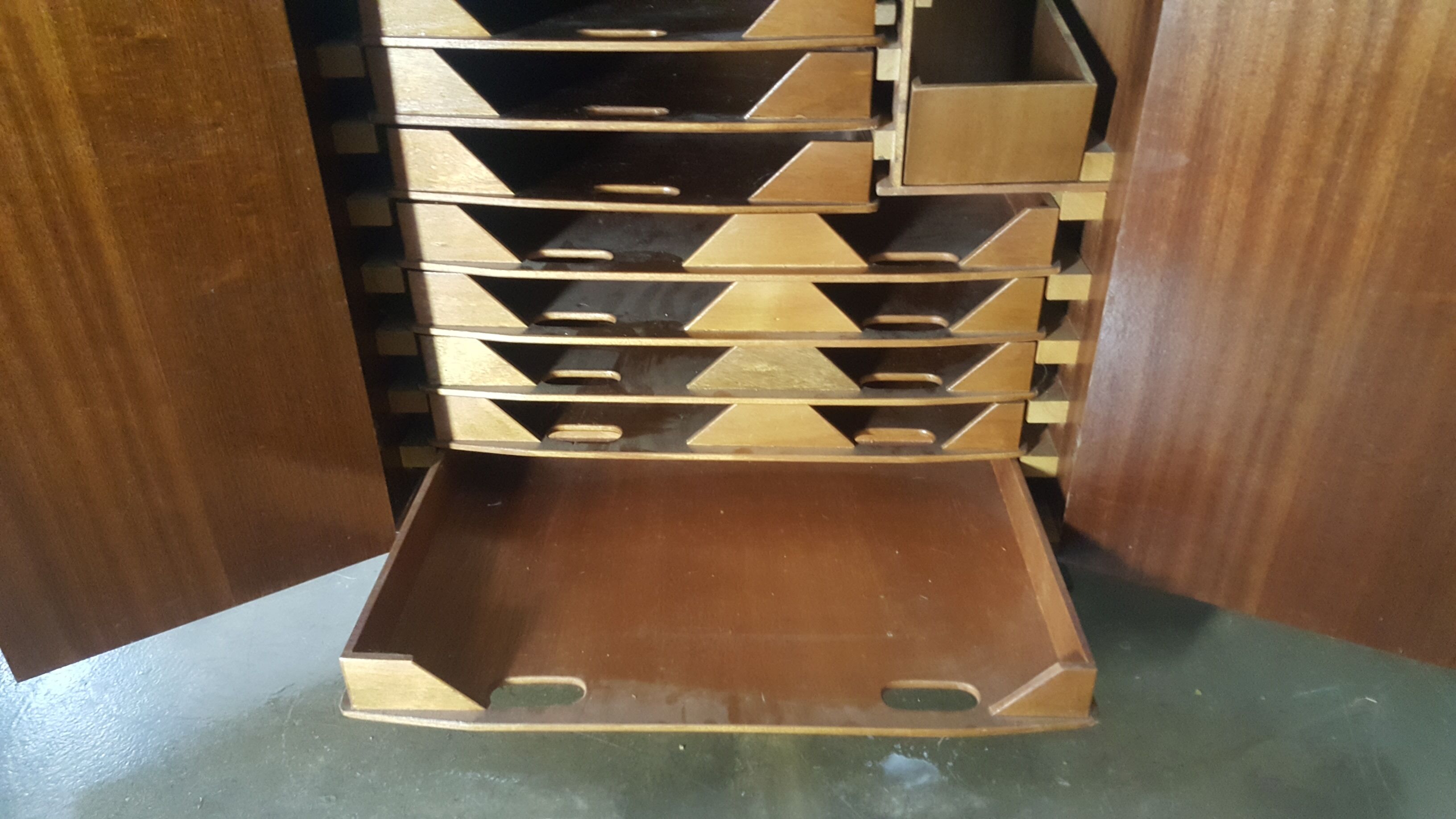 Meube à documents art deco