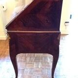 Office in slope of the period Louis XV inlaid rosewood