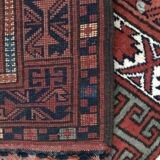 Tapis vintage Afghan motif Hatchlou fait main 168X205 cm