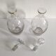 Suite of two vintage carafes