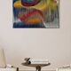 Textile sculpture-painting: The Dance of Colors