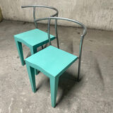 Two starck Dr. Glob chairs edited by Philippe Starck by Kartell italy