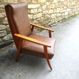 Vintage skai chair