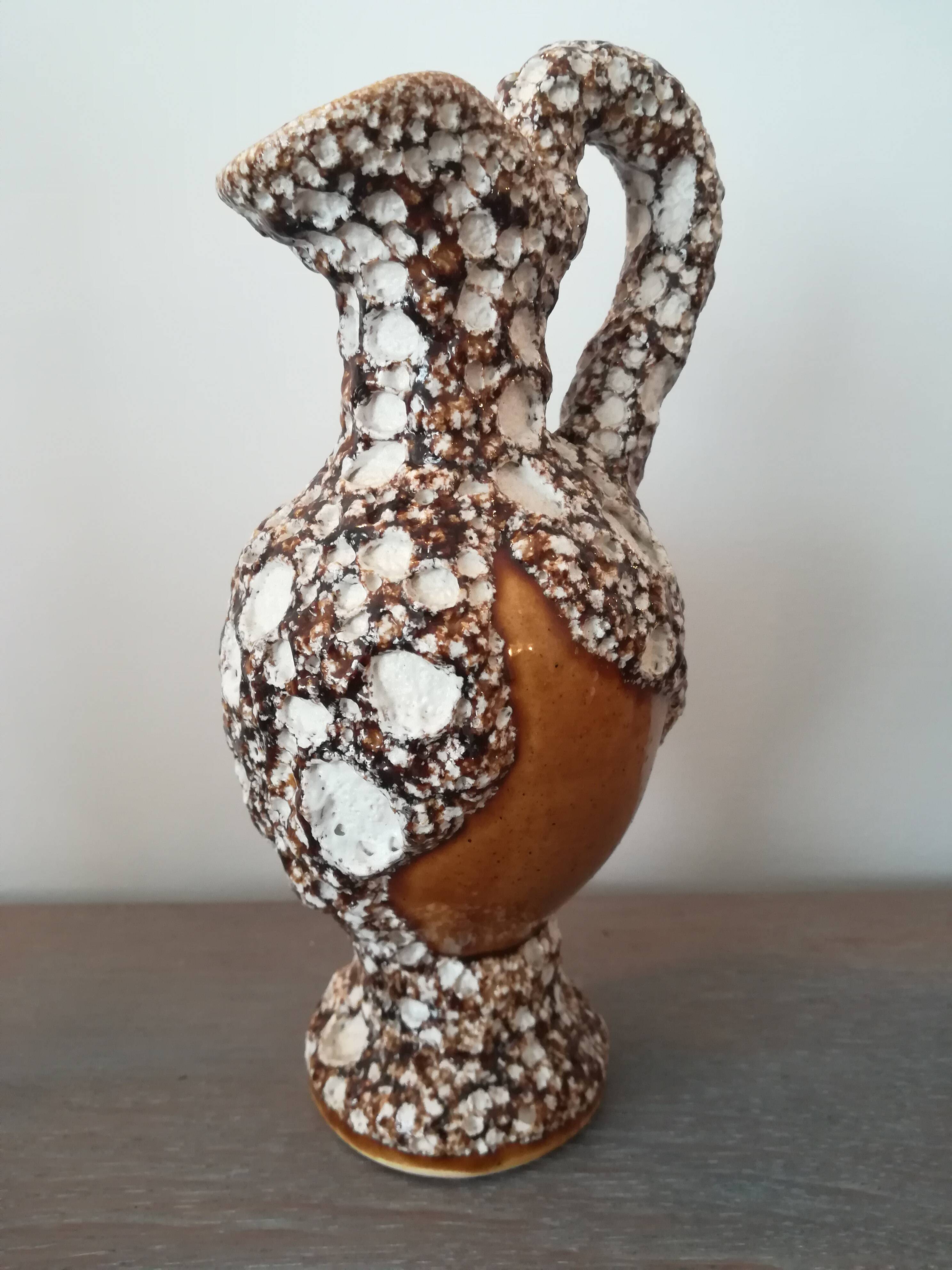 Fat Lava Vallauris Ewer Vase