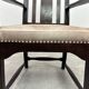Art Deco office chair in the style of Charles Rennie Mackintosh.