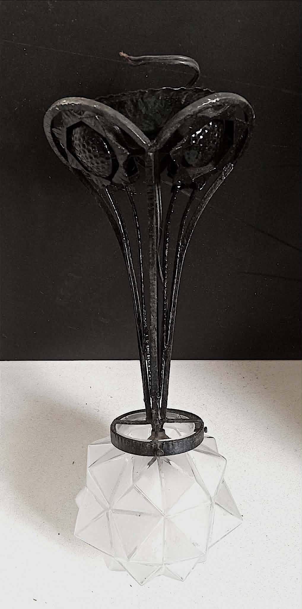 Art Deco Suspension Height 45 cm