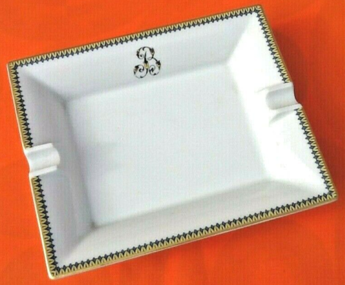 Ashtray / Porcelain Pocket Tray Haviland Limoges