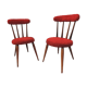 Paire de chaises "moumoutes " 1970