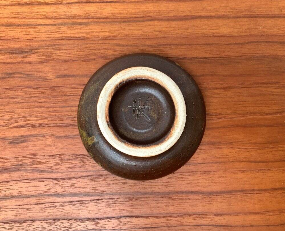 German pottery bowl from the mid-century by Hk Trenck Keramik Kellinghusen, 1960s.