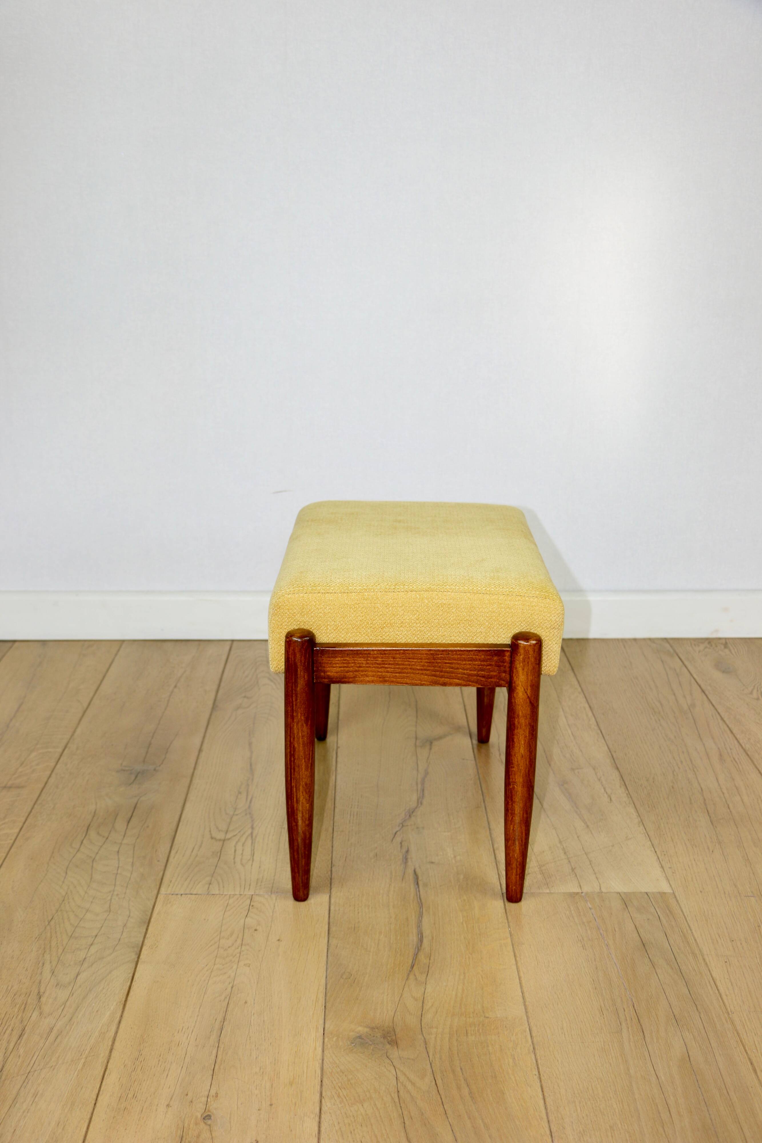 Edmund Homa stool yellow cream structural seat