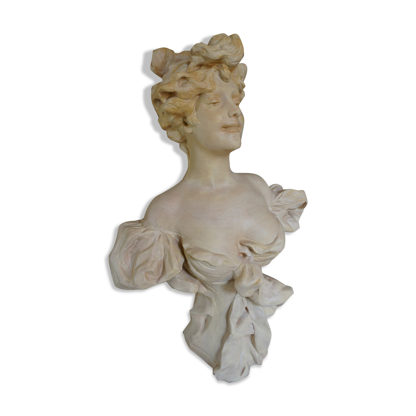 Buste féminin époque 1900