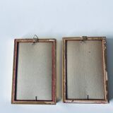 Duo of framed lithographs