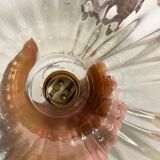 Vintage suspension in smoked glass