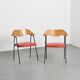 Pair of armchairs model 675 by Robin and Lucienne Day, Airborne, France, 1950s.
