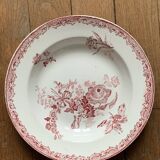 4 assiettes creuses Sarreguemines Fontanges