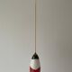 Mid-century coloured glass pendant lamp, 1960, Italy