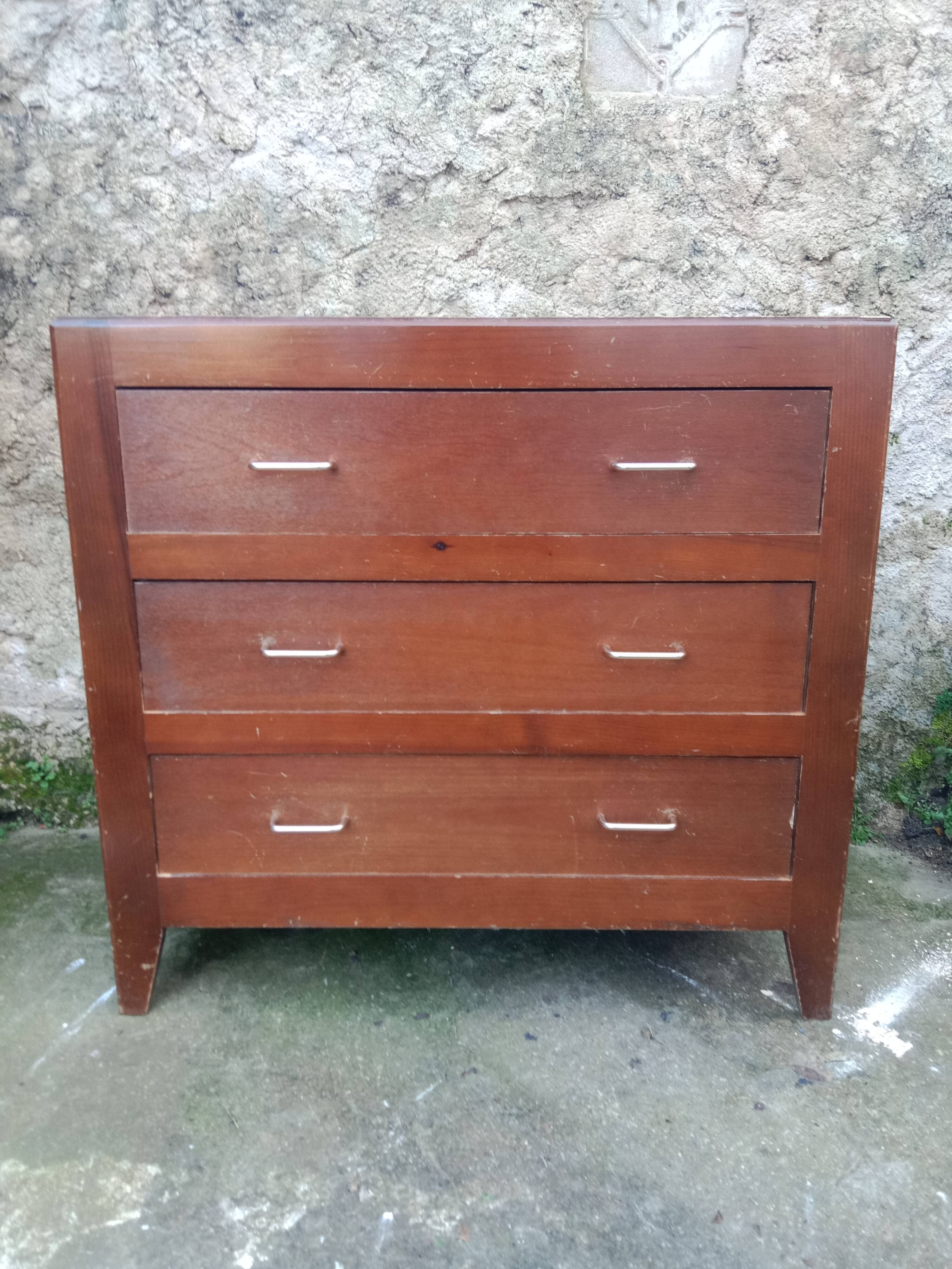 Vintage 3-drawer chest of drawers