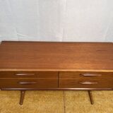 Buffet rétro vintage en teck du milieu du siècle par Austinsuite 1960