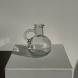 Mini round glass carafe D9 H14.5
