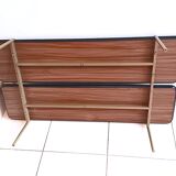 Pair Coffee tables from the mid-twentieth century, minimalist Scandinavian style.