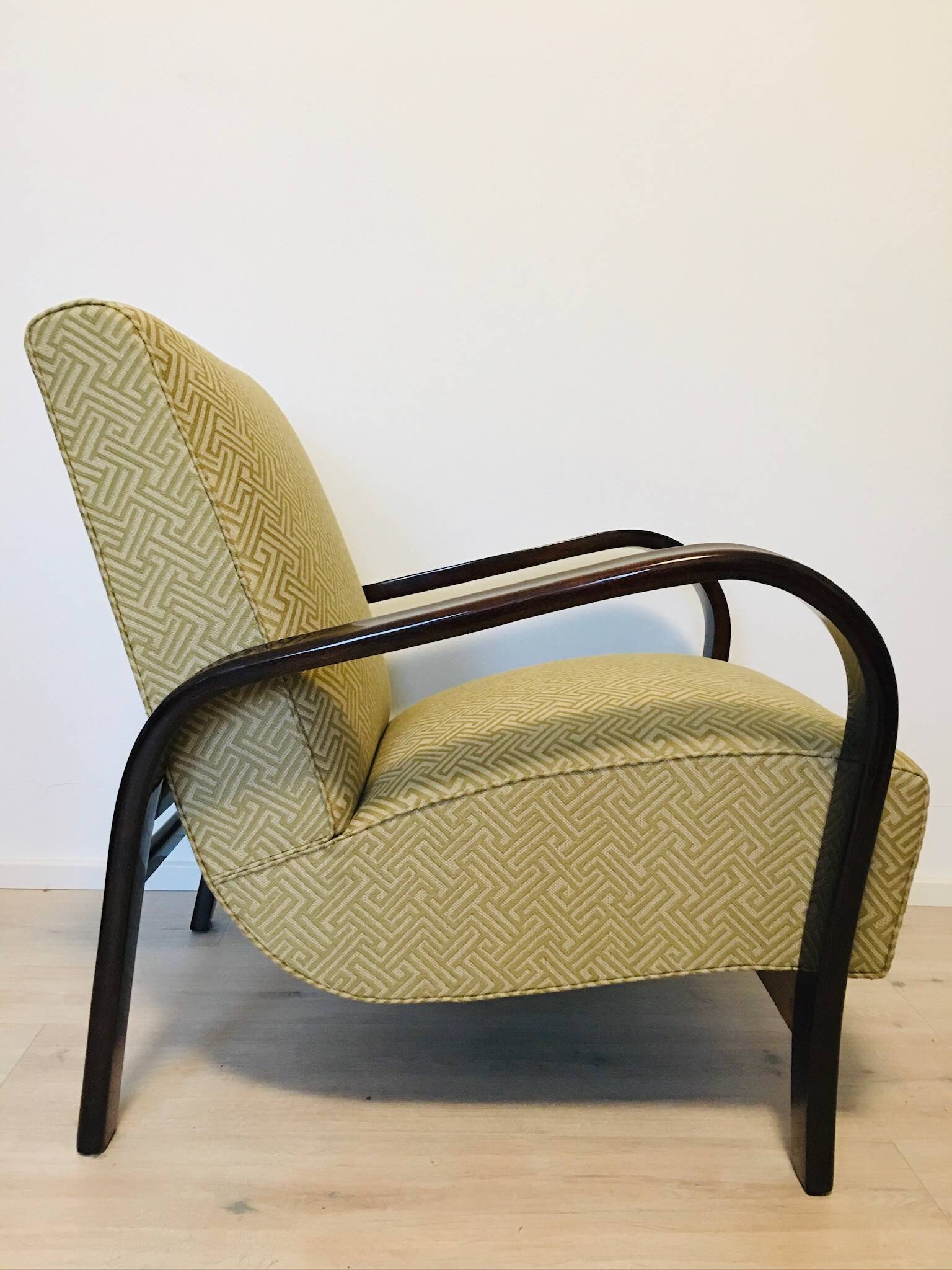 Armchair by Karel Kozelka & Antonín Kropáček for Interier Praha, 1950s